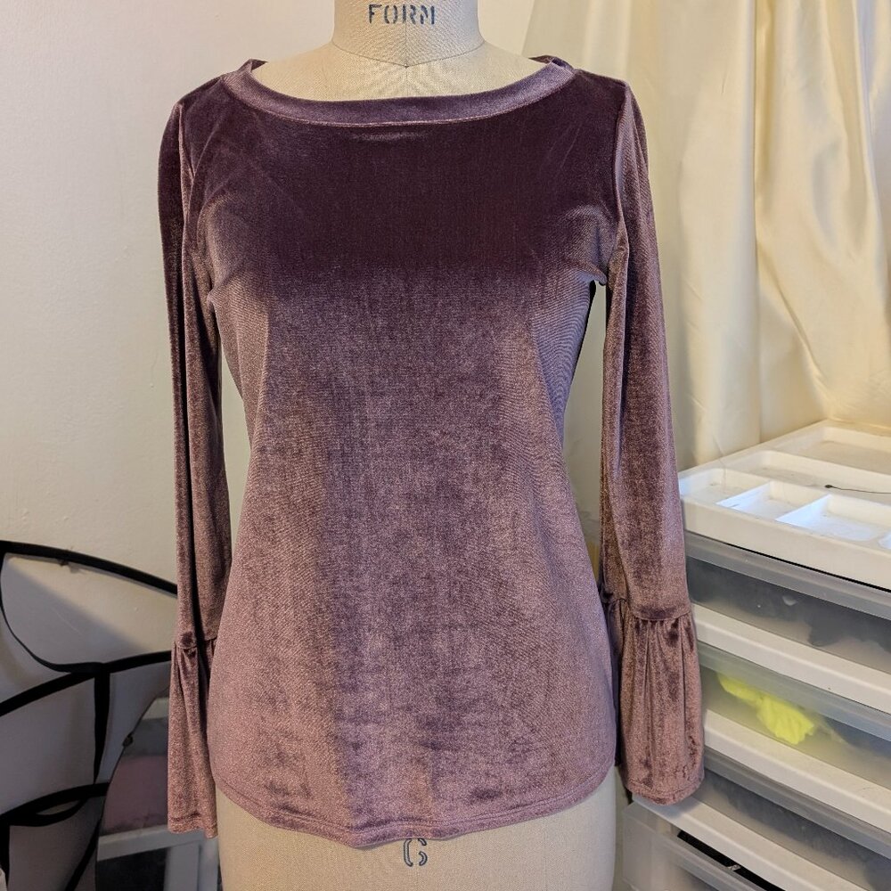 Velvet whimsigoth romantic top